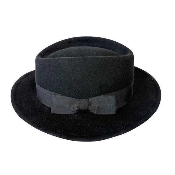 Vintage Street Smart by Betmar Fedora Hat 100% Wool Felt Women's Made in USA - Picture 2 of 15